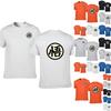 Stylish Anime Dragon Ball Super Goku Symbol Short Sleeve Cotton T-shirt For Casual Wear