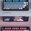 Four-Sided Translucent Color Keycaps for Customized Mechanical Keyboard