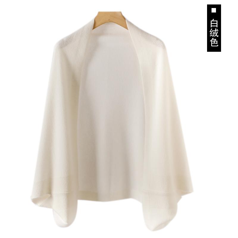 

Кашемировая шаль женская теплая иностранная вязаная накидка высокого класса шарф двойного назначения 100-135CM