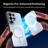 For Magsafe Ultrathin Magnetic Phone Case For Samsung S26 S25 A56 A36 A26 Ultra Plus Wireless Charge Metallic Paint Back Cover