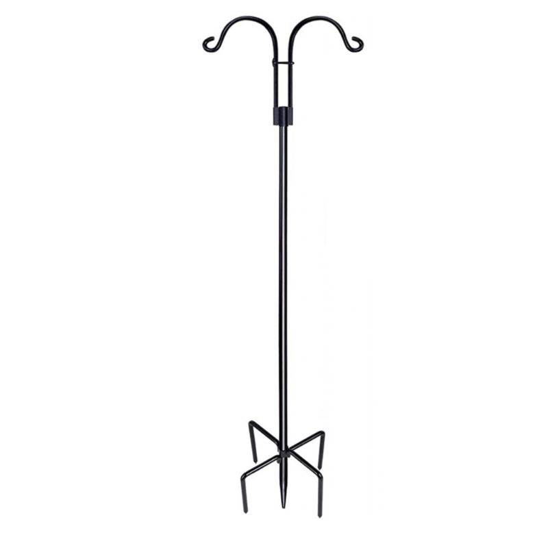 Wild Bird Feeding Stand with Hook for Garden Outdoor Decors Bird Bath Bird Feeding Station Hanging Bird Feeders