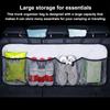 Universal Car Trunk Organizer Adjustable Backseat Storage Bag Net High Capacity Multi\-use Oxford Automobile Seat Back Organizers