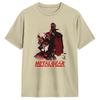 Metal Gear Solid Game MGS Gaming T Shirt Summer T-Shirts Men 100% Cotton O Neck Oversize Clothing Short Sleeve Streetwear Tops