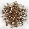 100pcs 7x4mm 6x6mm Mixed Alphabet Letter Beads Charms Beads for Making Jewelry Diy Handmade Bracelets Accessories