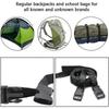4 Pcs Nylon Webbing Flat Side Release Buckles Non-slip Packing Belt Buckles Packing Straps