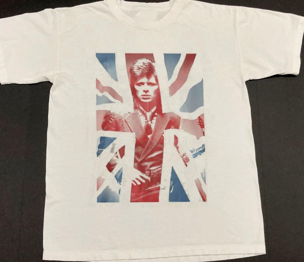 Rare David Bowie Basic Cotton Gift For Fan White All Size Unisex T-Shirt