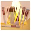 13-teiliges professionelles Make-up-Pinsel-Set mit weichem Fell, Schönheit, Highlighter, Pulver, Foundation, Concealer, multifunktionales kosmetisches Werkzeug