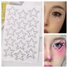 Beautiful Shiny Crystal Rhinestones Pearl Star 3D Stickers Scrapbook Phone Case DIY Decorations Dance Show Makeup Face Stickers