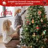 24PC Christmas Advent Calendar With 24 Little Doors Surprise Gift Home Decor