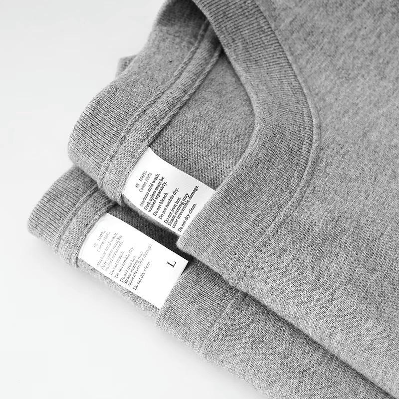 

Men s 320g Heavyweight Solid Color Loose Fit White T-Shirt, Pure Cotton, Summer Undershirt for Teens & Couples XL (160-180 jin)