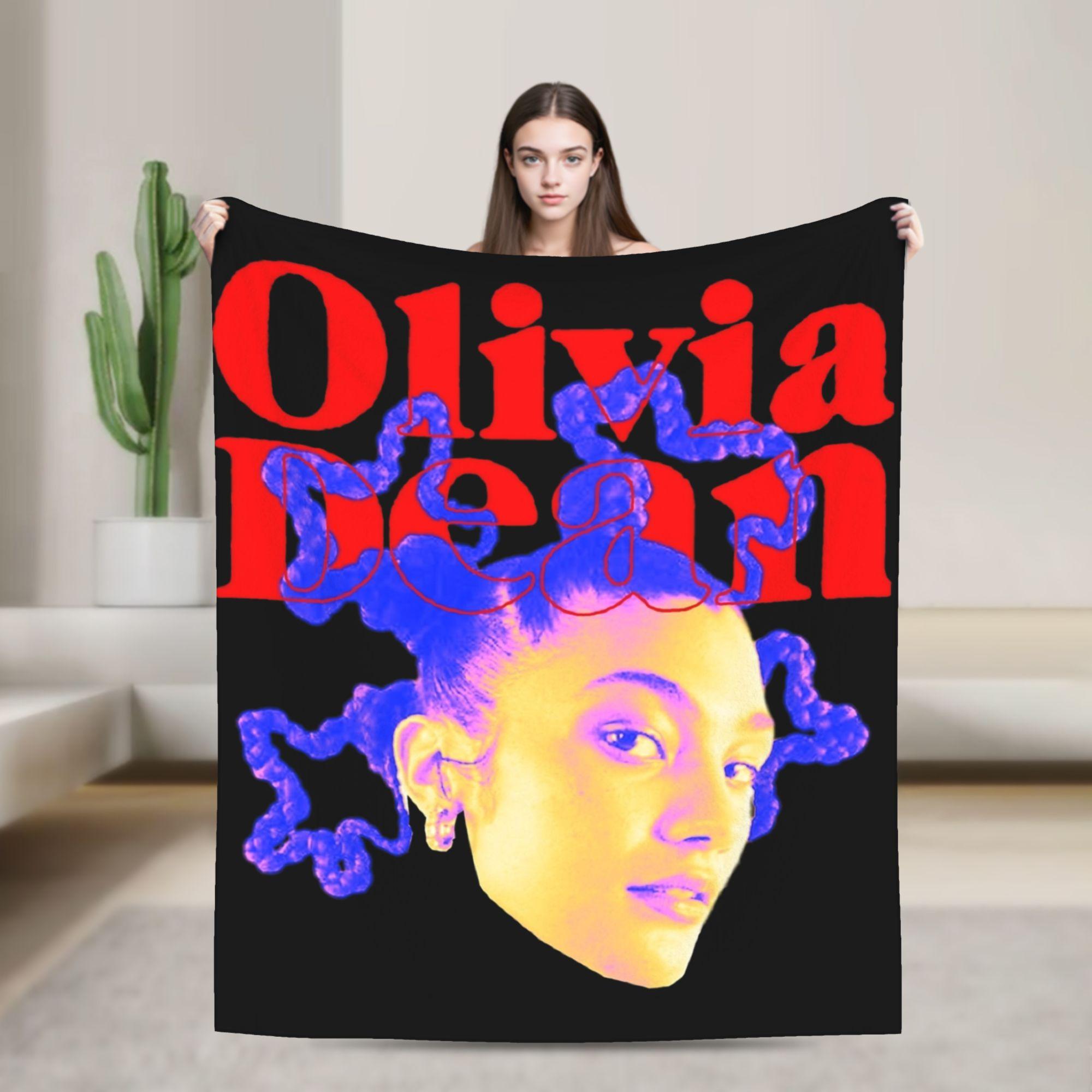 Singer Olivia Dean Blanket Multi-size Warm Cozy Fluffy  Throw Blankets for Couch Sofa and Bed 75x90cm