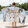 Cartoon M-Mofusand-S Towel Quick Drying Beach Towels Are Suitable For Swimming Pools Camping Yoga And The Gym