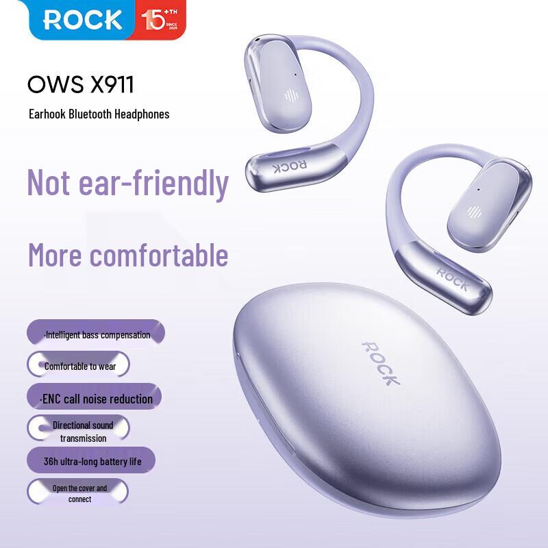 

ROCK X911 Open-Ear Earhook Sport Bluetooth Headphones