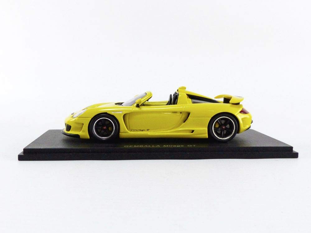 Spark Gemballa Mirage GT 07 Yellow Finished Product 1/43 (S0720)