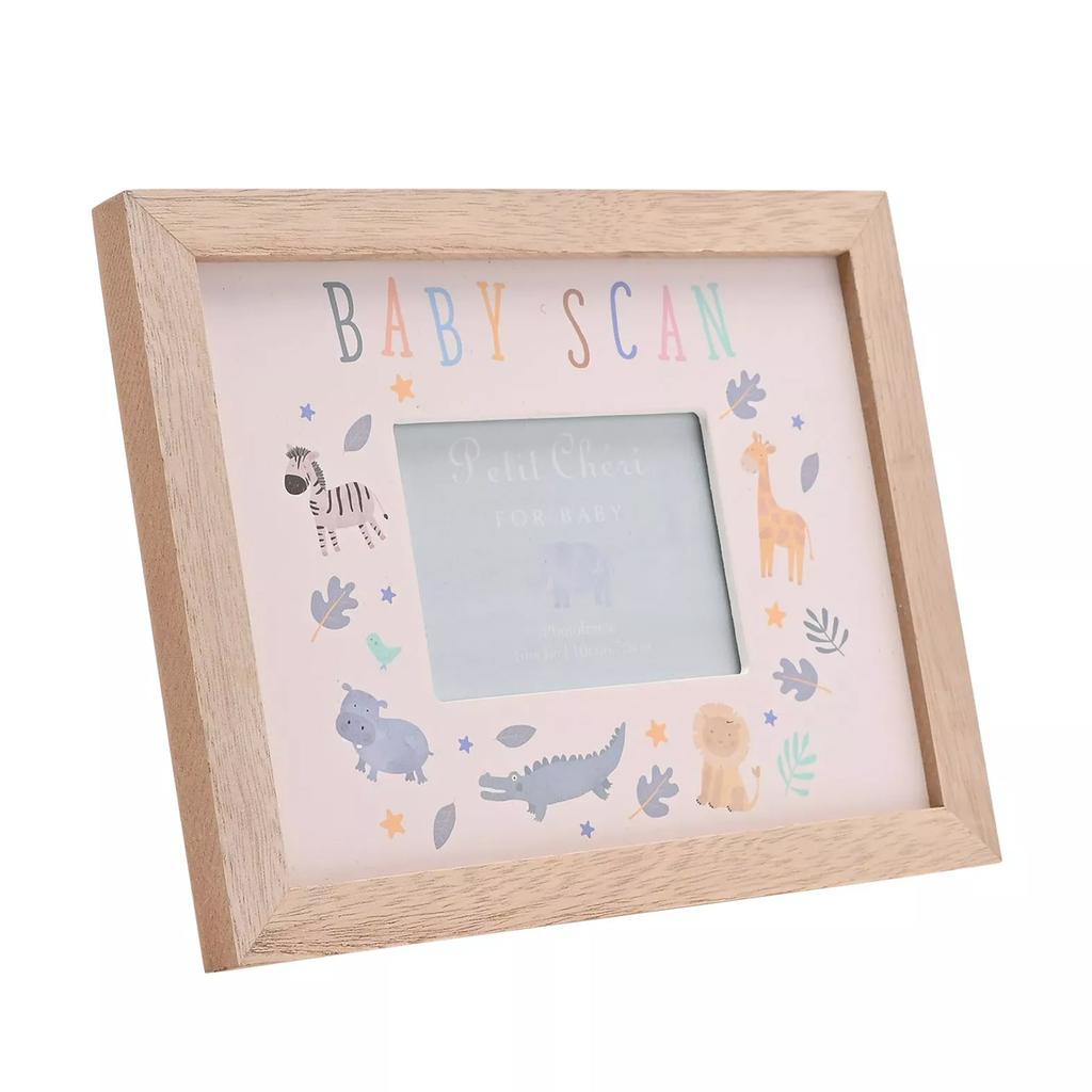 Celebrations Petit Cheri Baby Scan Animals Photo Frame