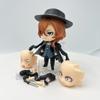 4 stiler 1748 Bungo Stray Dogs Osamu Dazai Dark Era Anime Figur 1191 Ryunosuke Akutagawa Action Figur Voksen samlebar modell Doll Toy