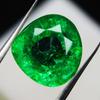 Natural Green Muzo Emerald 8.5ct Pear Cut Certified Loose Gemstone