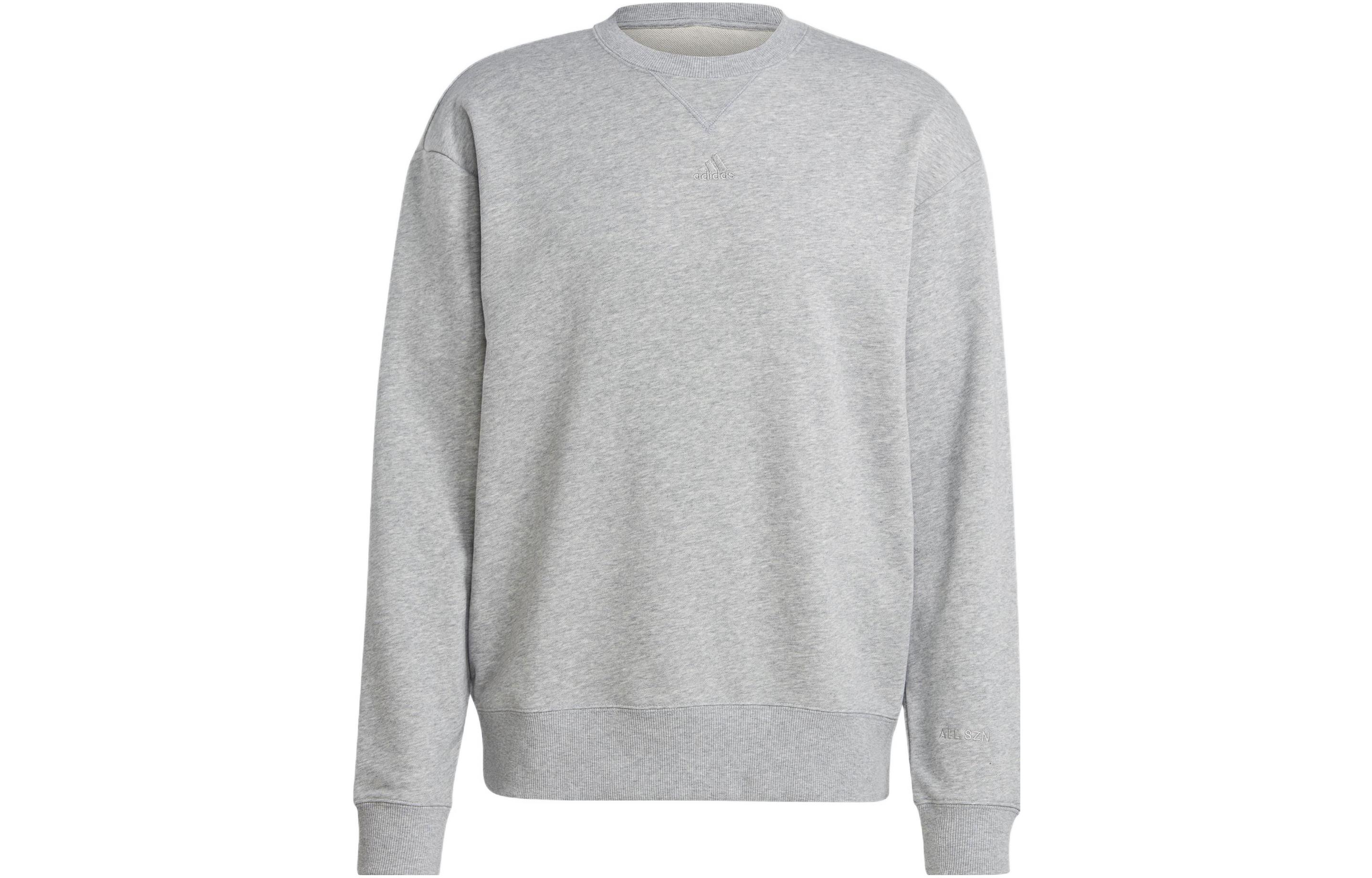 

Adidas Sweatshirts Men s Gray Crew Neck Moderate Regular IC9806 XL
