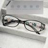 2pcs Elegant Rectangular Reading Glasses for Men & Women - Presbyopic PC Frame, Ideal for Teachers, Students & Casual Readers
