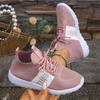 Fashion Comfortable Soft Sole Sock Sneakers Women Slip On Breathable Knitted Sneaker Shoes Woman 2025 Plus Size Non Slip Sports Shoes 43