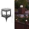 Waterproof Solar Post Cap Light for Outdoor Garden and Courtyard