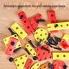 Kids' Pretend Play Repair Tool Set with Electric Drill for Ages 3-6
