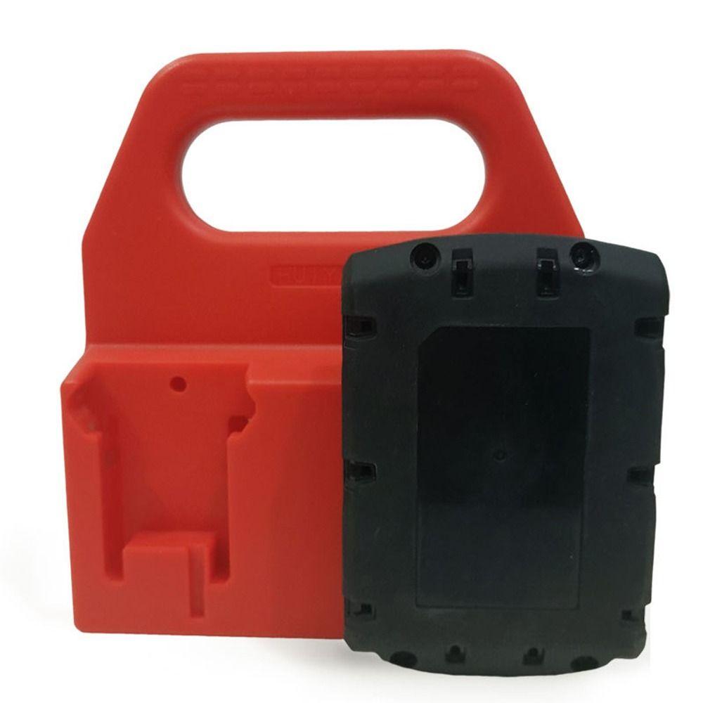 Drop-resistant Battery Storage Rack 4 Slots Battery Base Bracket for Milwaukee 18V Home