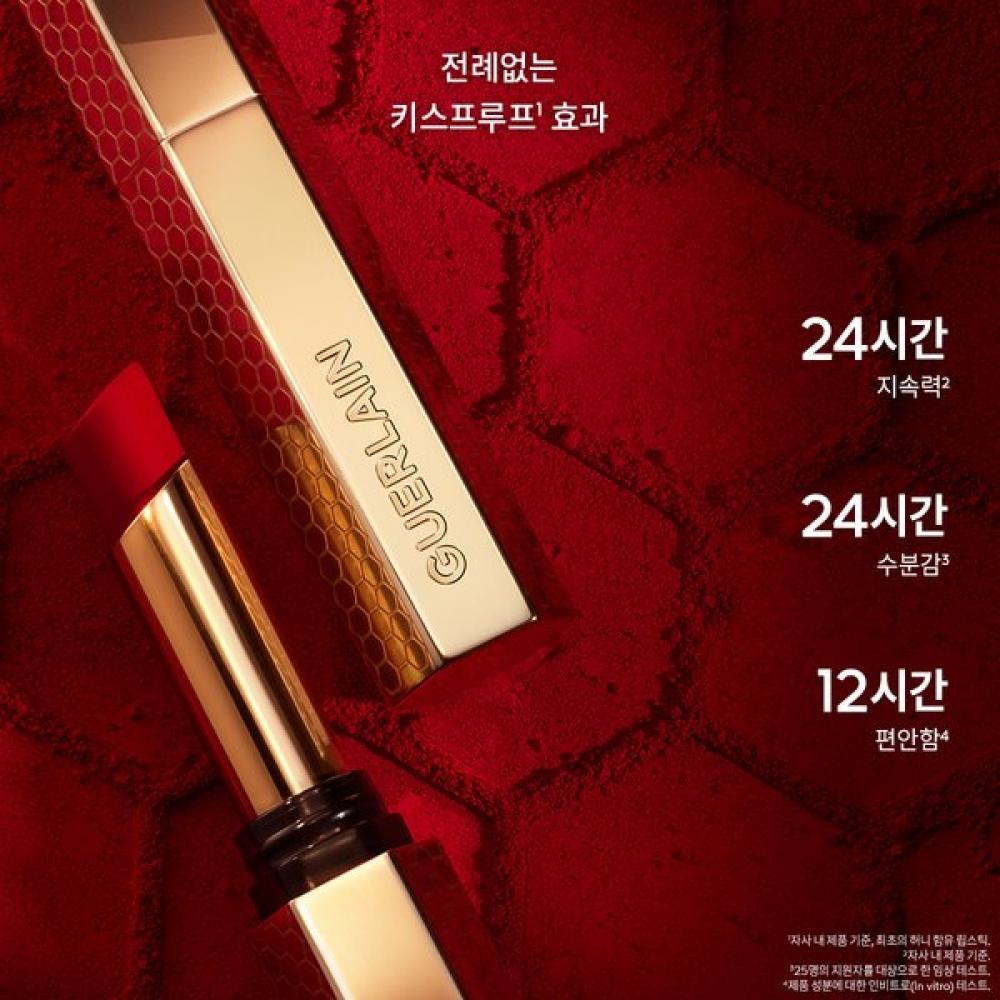 Guerlain New Kisskiss Honey Intense Matte Lipstick