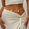 Minimalist Starfish Shell Waist Chain Conch Bohemian Body Chain Beads Belly Chain  Beach Jewelry