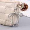 Luxury Sweet Shiny  Bow Keychain  Bowknot Keyring Bag Pendant Bags Key Hanging Decoration For Girls Gift