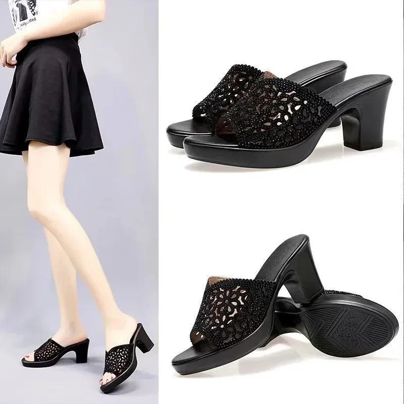 Модные летние гладиаторские туфли для женщин в стиле ретро — фото 6