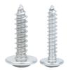 201 Stainless Steel M2/M3/M4 Plum Slot Pan Head Self-Tapping Screws with Gasket