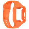 Silicone Strap with Case for Redmi Watch 3 Active/Redmi Watch 3 Lite Strap Replacement Correa Bracelet Protective Shell Cover