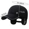 Quilted Ear Protection Baseball Caps for Men Autumn and Winter Outdoor Baseball Cap Bone Gorras Casquette Homme Trucker Hats