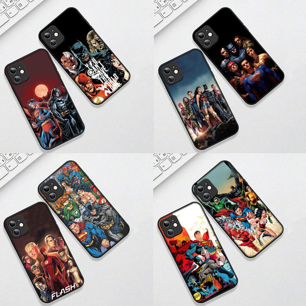 Justice League DC Comics Super Hero Phone Cover for Xiaomi Redmi Note 13 14 ProPlus A4 A3 Pro Plus 13C Pro+ Note13 Note14 Case