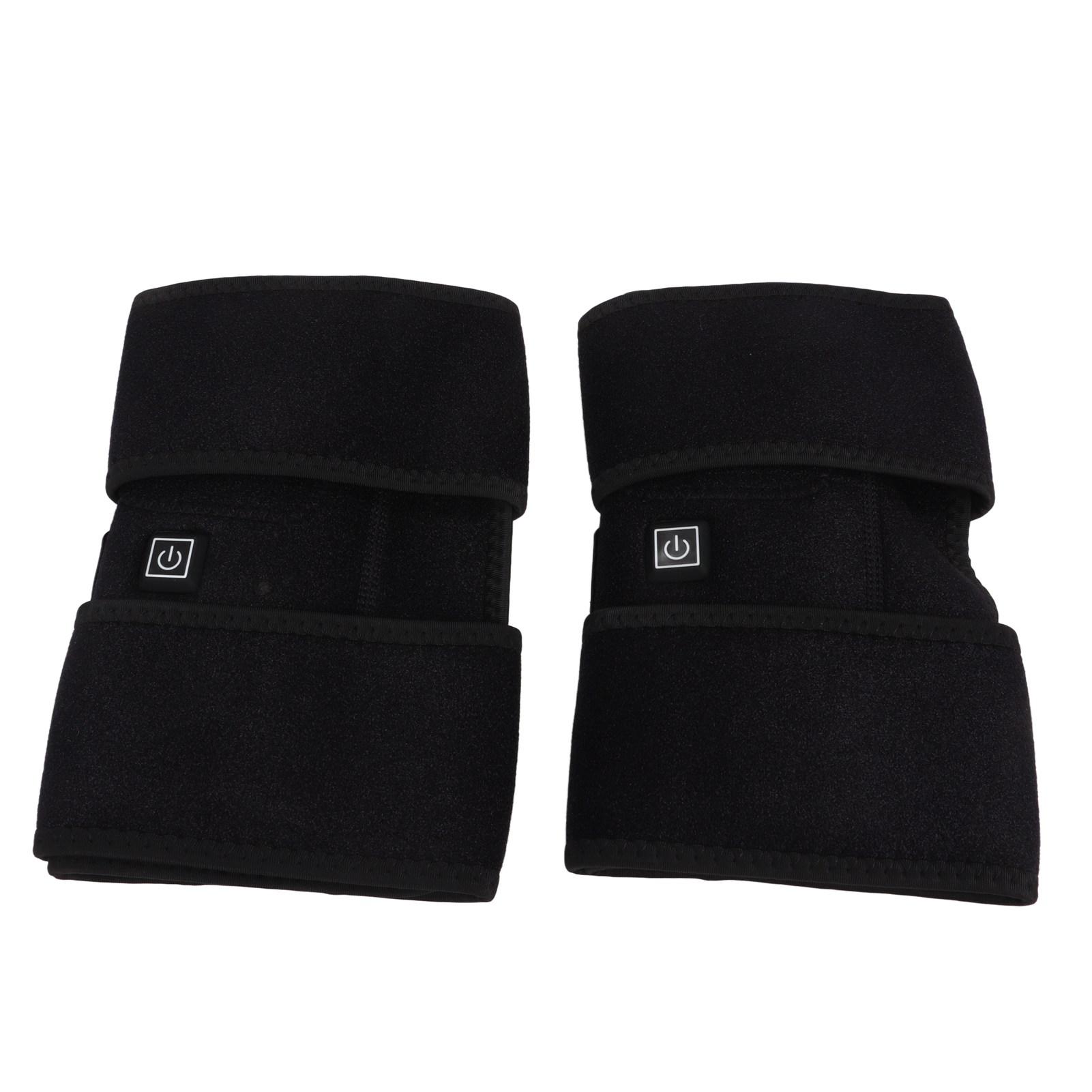 

2 шт. согревающий наколенник-обертывание, питание от USB, 3 режима, портативная электрическая подушка-поддержка для колена при боли в колене