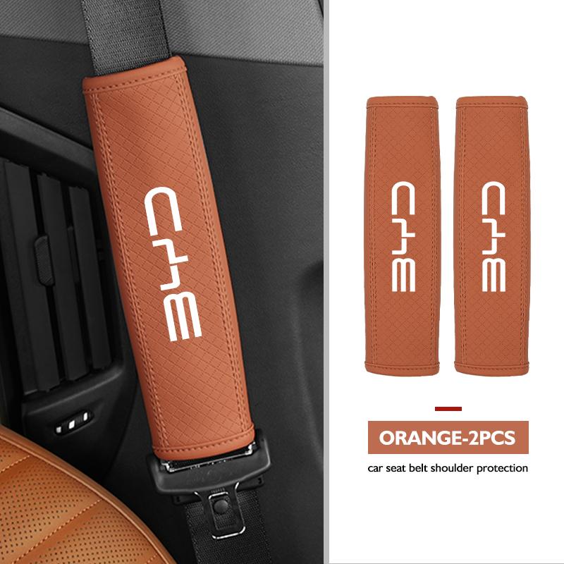 Car Safety Belt Cover Shoulder Protective Pad Anti-slip Pads Auto Accessories For BYD 3 Yuan F3 E6 F0 G3 I3 Plus Ea1 Song Max