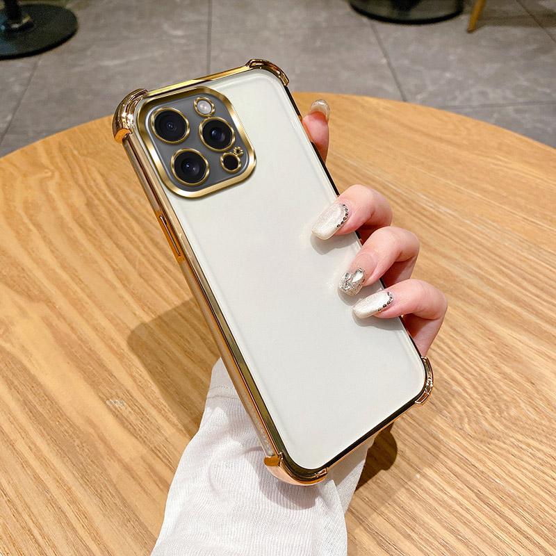 Electroplated Flash Shell Phone Case For XiaoMi RedMi K90 Pro Max K80 K70 K70E K60 K60E K50 K40S Ultra Gradient Design with Camera Protection