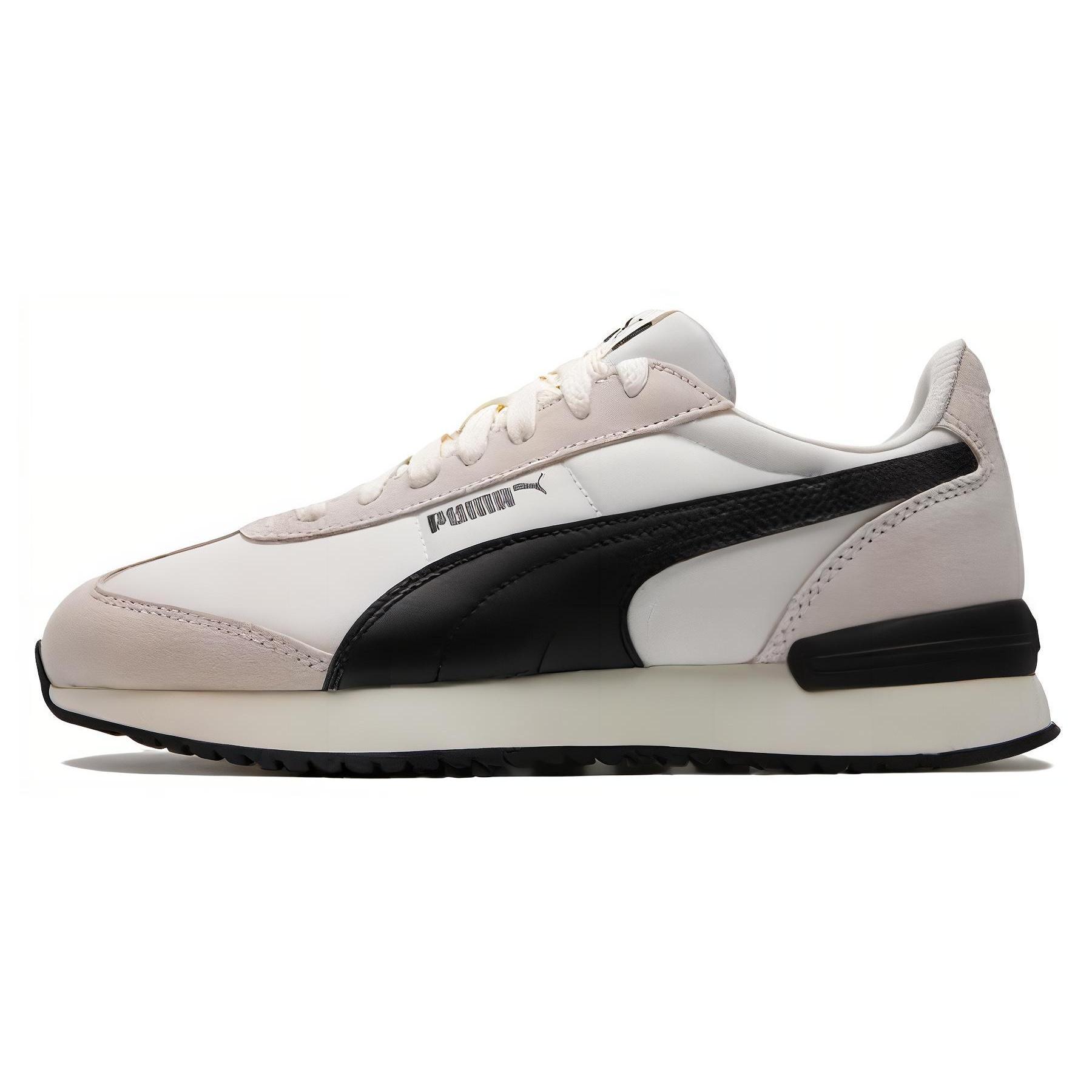 PUMA R78 Nylon Retro Beige White Black Unisex 399250-01 EU 37
