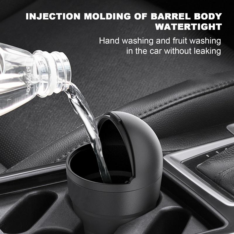 Car Garbage Cup Universal Leakproof Mini Garbage Can For Car Trash Bin Vehicle Bin Dustbin With Lid Odorless Can Bin Use In Auto