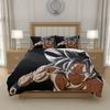 G-Goku D-Dragon B-Ball Z-Z Anime Bedding Set with Duvet Cover Soft Microfiber Gift for Kids Teens Twin Full Queen King, US EU UK AU DE Sizes