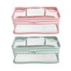 High-Capacity Portable Makeup Bag: Transparent, Travel-Friendly Toiletry Organizer