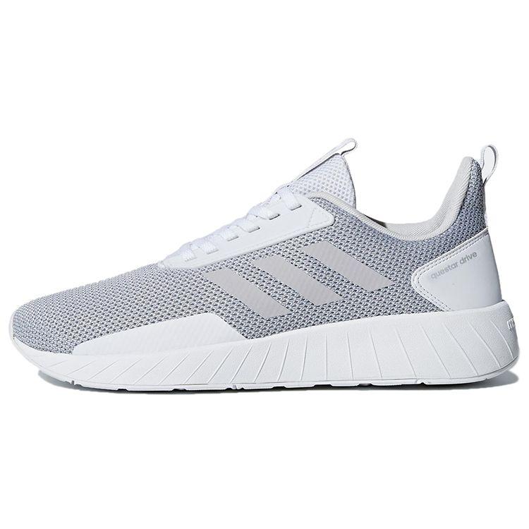 Adidas Neo Questar Drive Comfortable Simple Versatile Durable Low-Top Running Shoes Men Sneakers Gray White DB1564