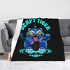 RUMI HUNTRX - HUNTRIX Kpop Demon Hunters  Fleece Blankets  Fashion Throw Blankets for Bed Sofa Couch 125*100cm Bedspread