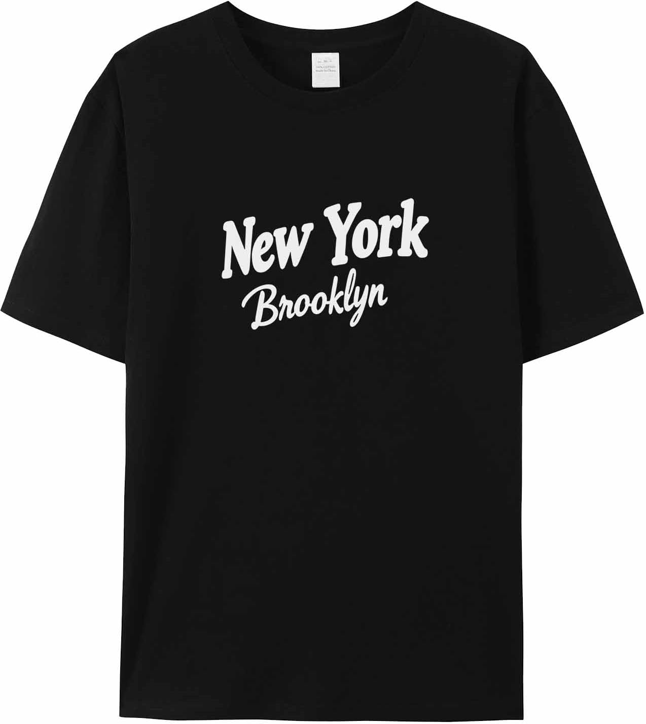 Men s T-Shirt, Street Style Short Sleeve Crewneck Casual Tee Shirts S разноцветный