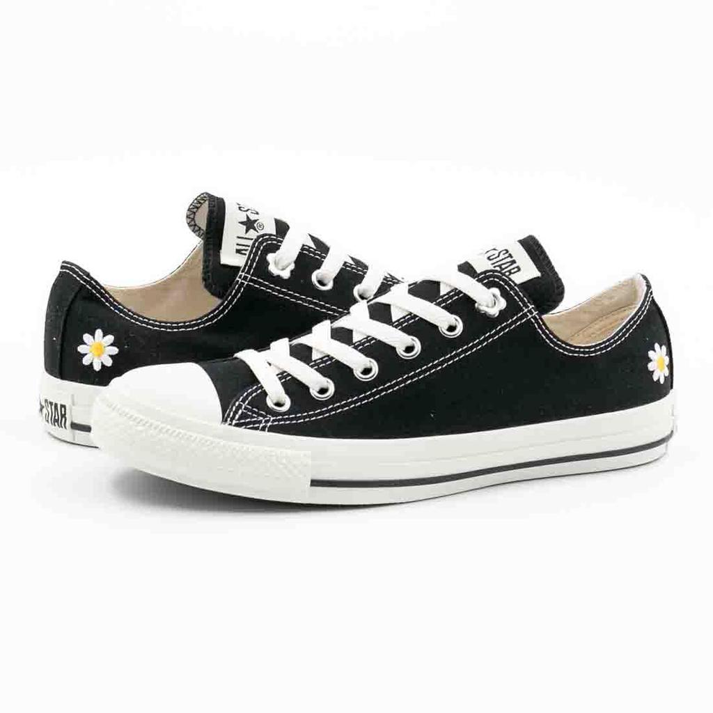 Converse ALL STAR FLOWEREYELETS OX Size cm Sneakers, Black, 22.5