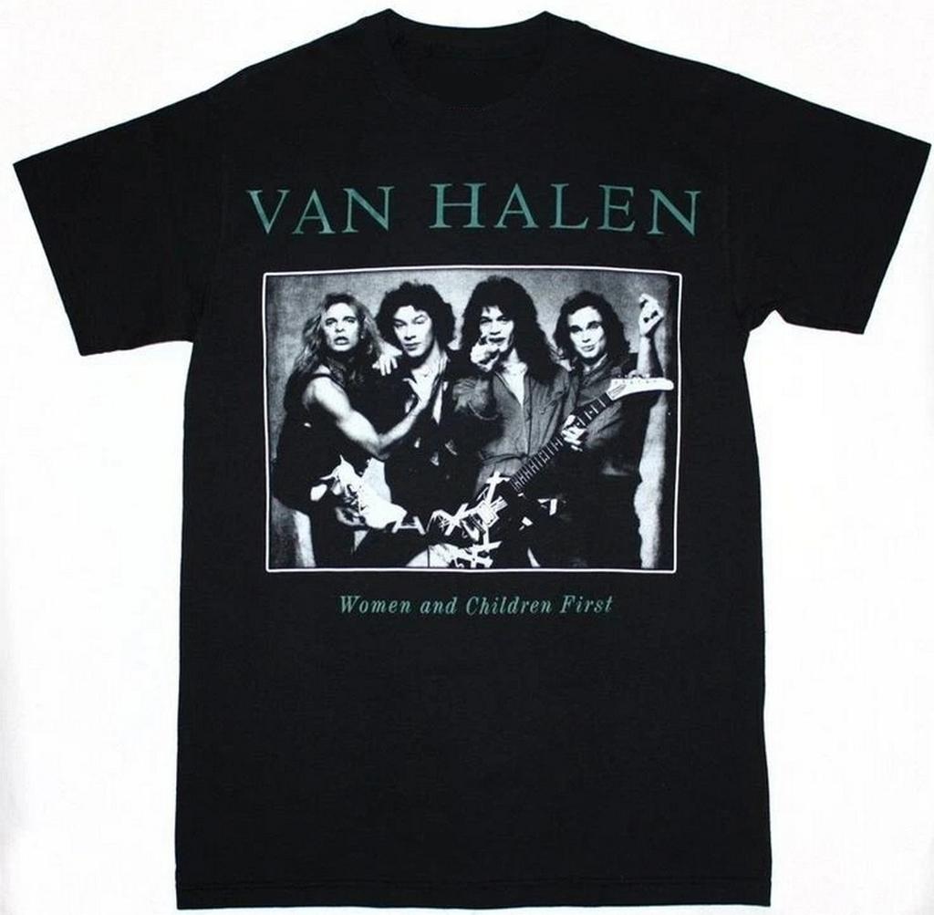 Van Halen Women and Children First Unisex Cotton T-shirt, Size S-5XL