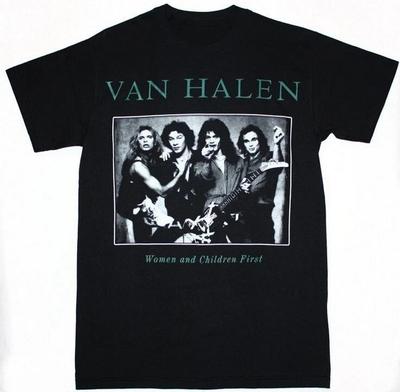 Van Halen Women and Children First Unisex Cotton T-shirt, Size S-5XL