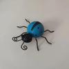 Creative Wrought Iron Ladybug Ornament for Home, Outdoor Courtyard, Garden, or Wall Decor.