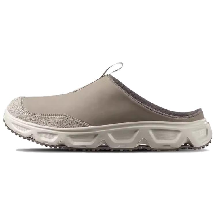 SALOMON Reelax Slide Ultra Soft Comfortable Anti-Slip Closed-Toe Slippers Unisex Slippers Khaki 476681